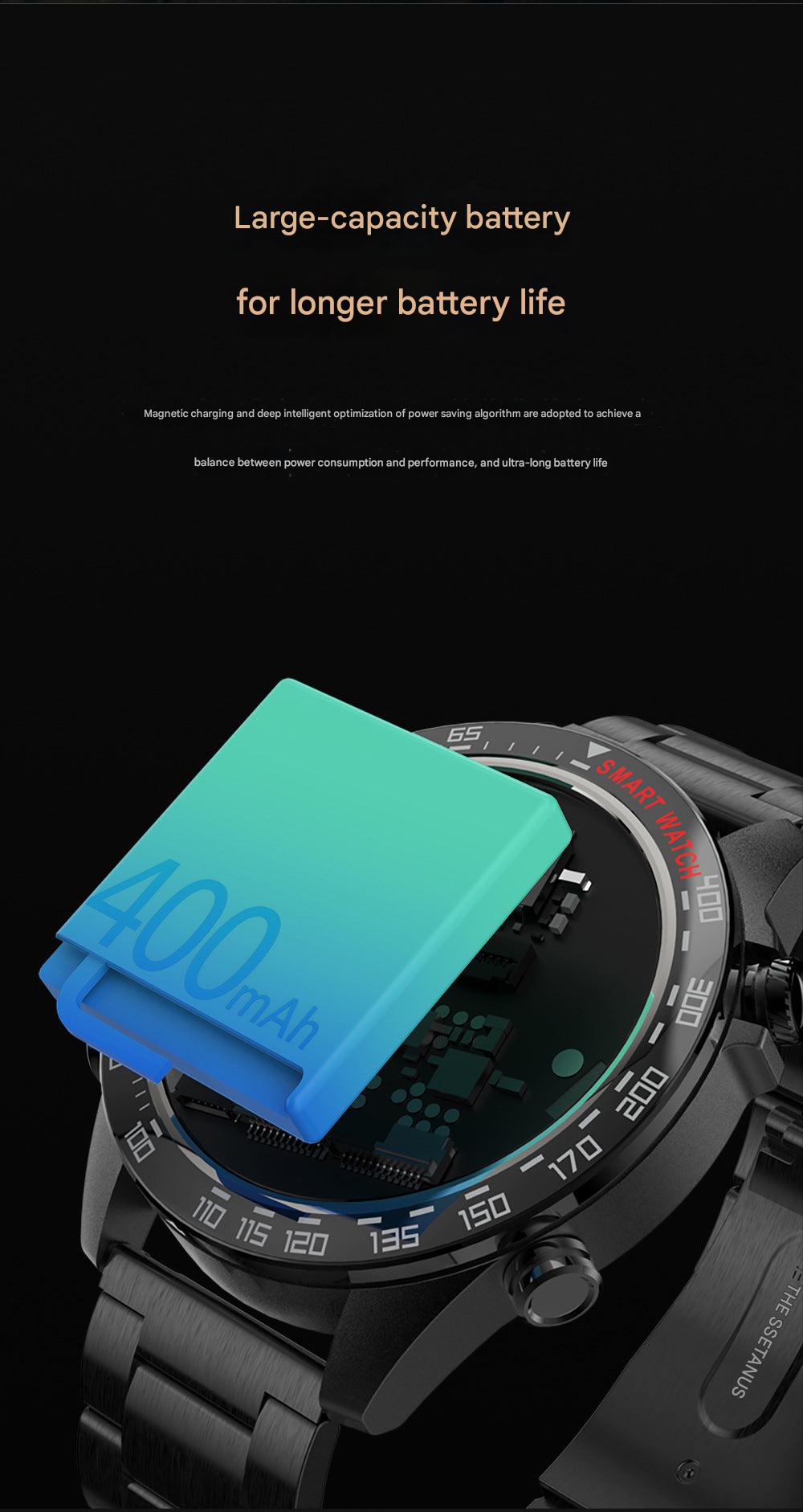 Smartwatch with fitness tracking capabilities