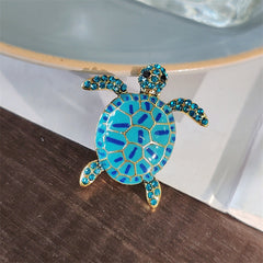 Alloy Turtle Brooch Detail Image 5