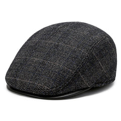 Men's stylish beret with ear warmers