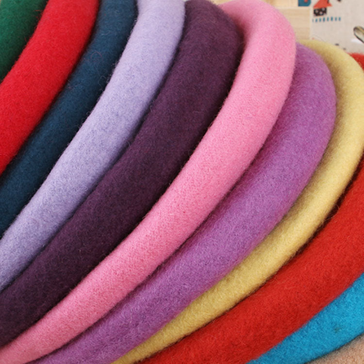 Kids wool beret hat image 3