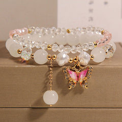 Charming Butterfly Crystal Bracelet Image 3