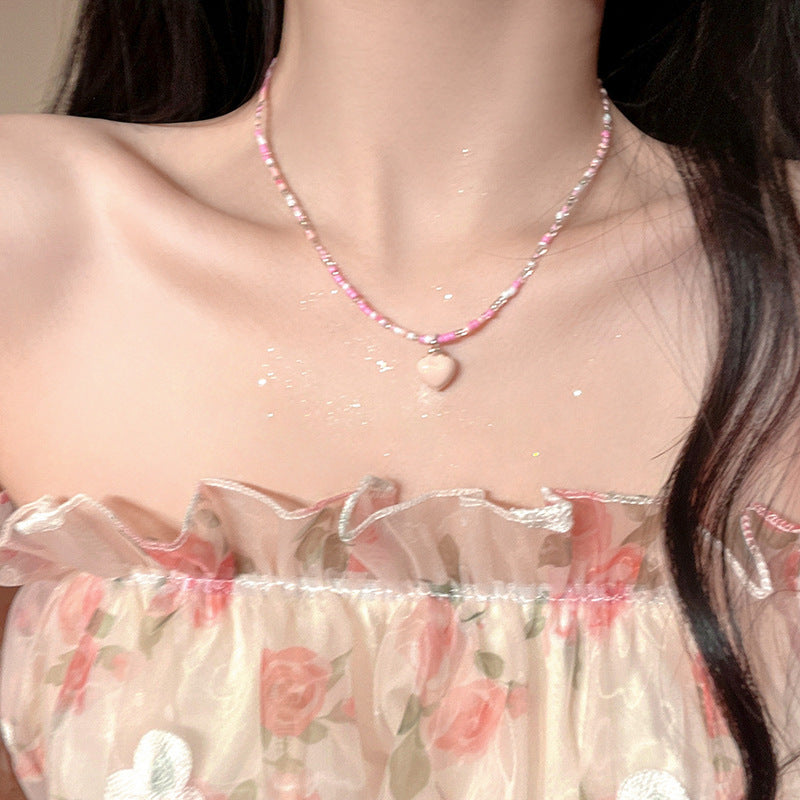 Vibrant colours of butterfly charm necklace