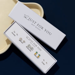 10-piece earrings set showcased in gift box image 8