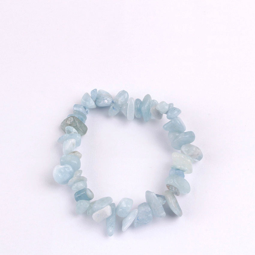 Trendy gemstone bracelet displayed elegantly
