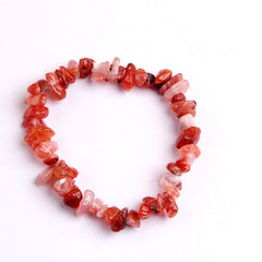 Elegant design of handmade bracelet on a wrist