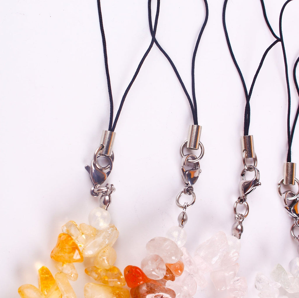 Various colour options for phone strap