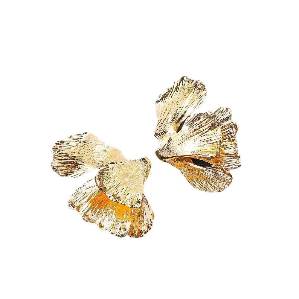 Retro alloy earrings for women display