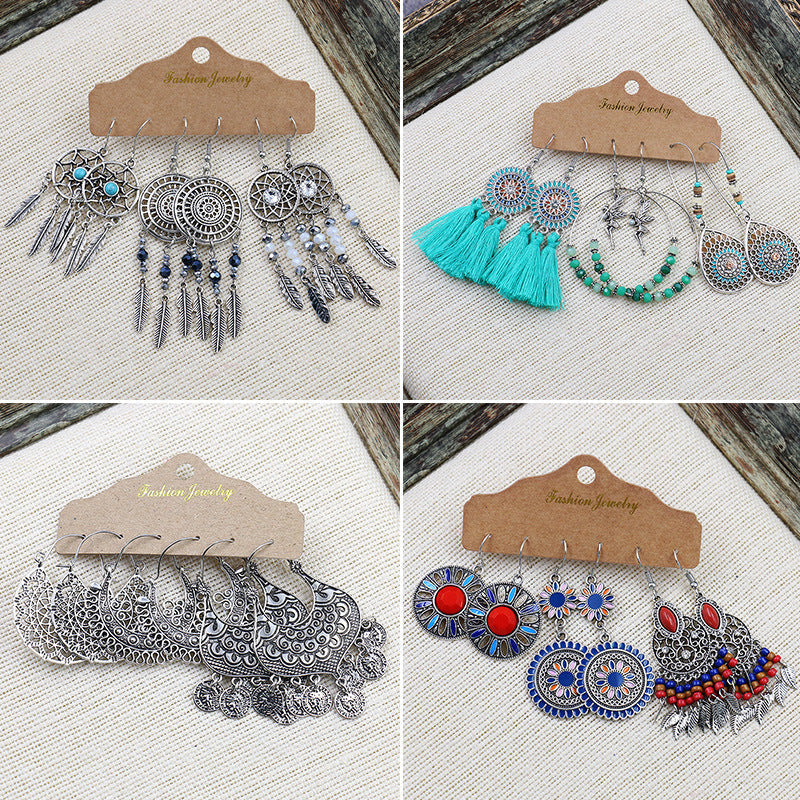 Lightweight alloy earrings styled elegantly image 10