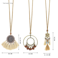 unique design of floral pendant necklace