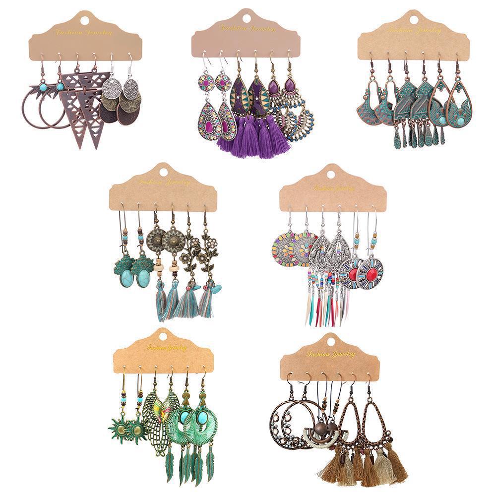 image of stylish alloy earrings