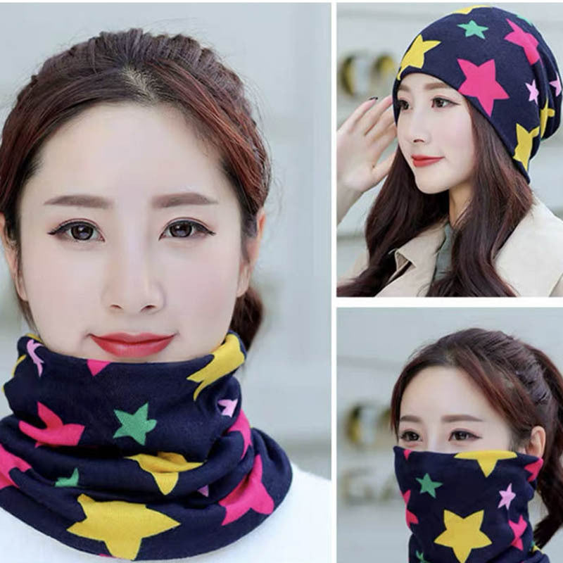 Accessorising with unisex floral scarf