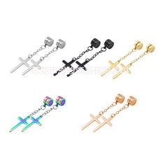 Fashion display of magnetic closure earrings