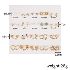 Stunning Pearl Earrings Set Image 10