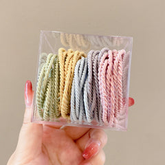 Trendy hair ties in multiple colours