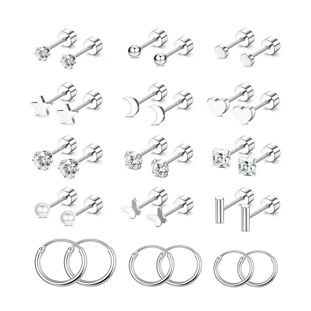 Close-up of spiral design earrings - image 6