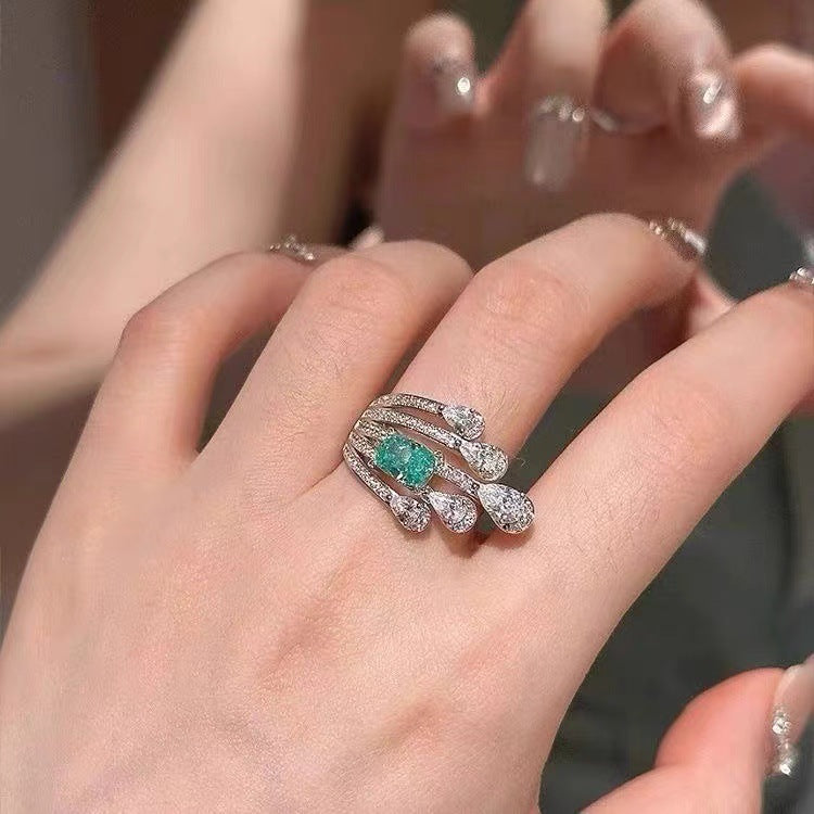 Diverse angles of the adjustable meteor ring
