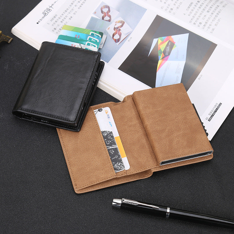Durable RFID wallet with aluminium construction
