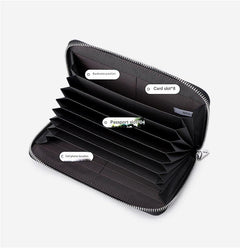 Premium RFID Leather Passport Holder Image 6