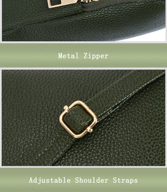 Chic Color-Block Mini Round Bag displayed with colours