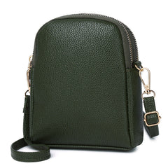 Chic Color-Block Mini Round Bag displayed with colours