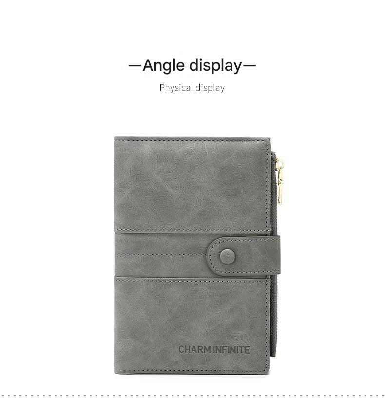 Secure RFID Passport Holder in Black