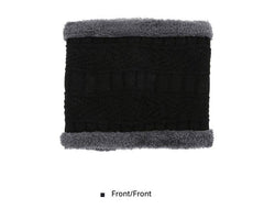 Men's winter warm beanie hat in coffee