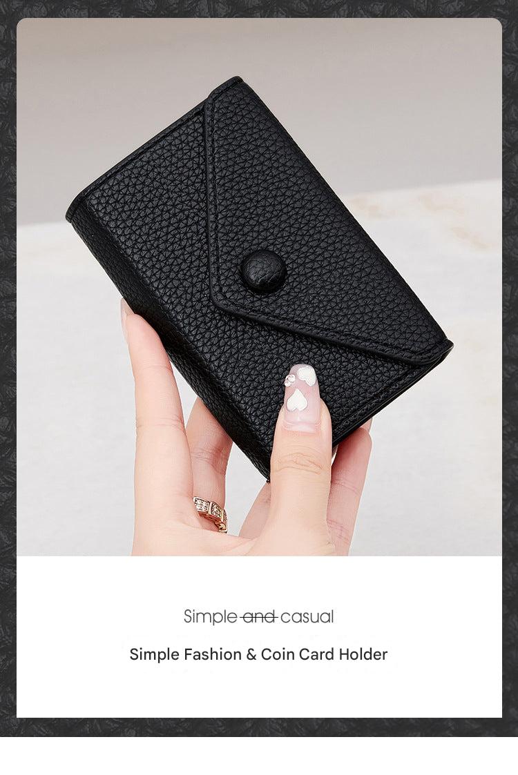 Khaki lightweight RFID wallet