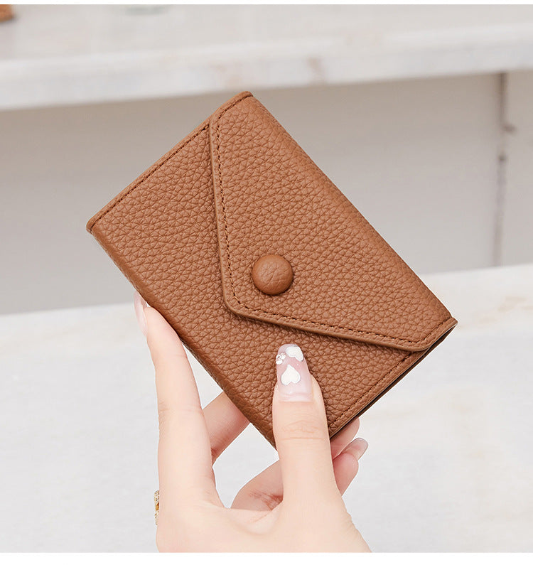 Compact RFID blocking card case in black