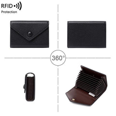 Khaki lightweight RFID wallet