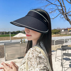 fashionable outdoor sun protection hat