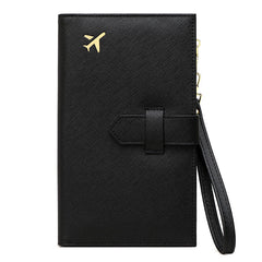 pink RFID passport holder