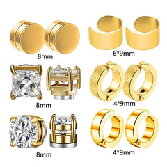 Geometric design ear cuffs image 8