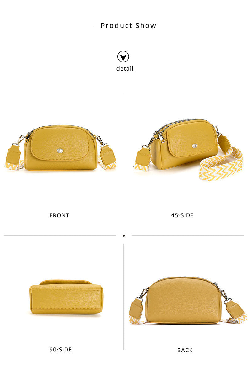 Close-up of PU material handbag