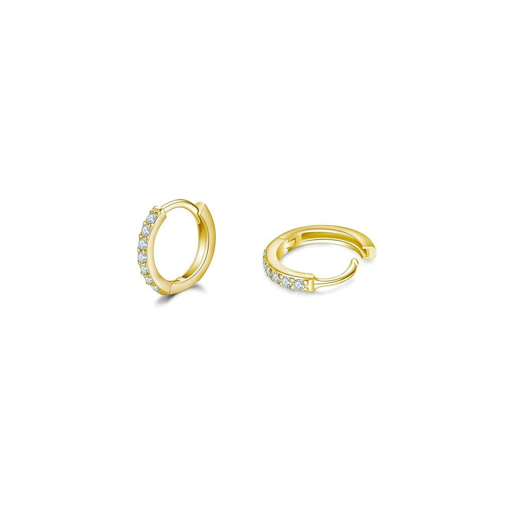 trendy geometric star earrings