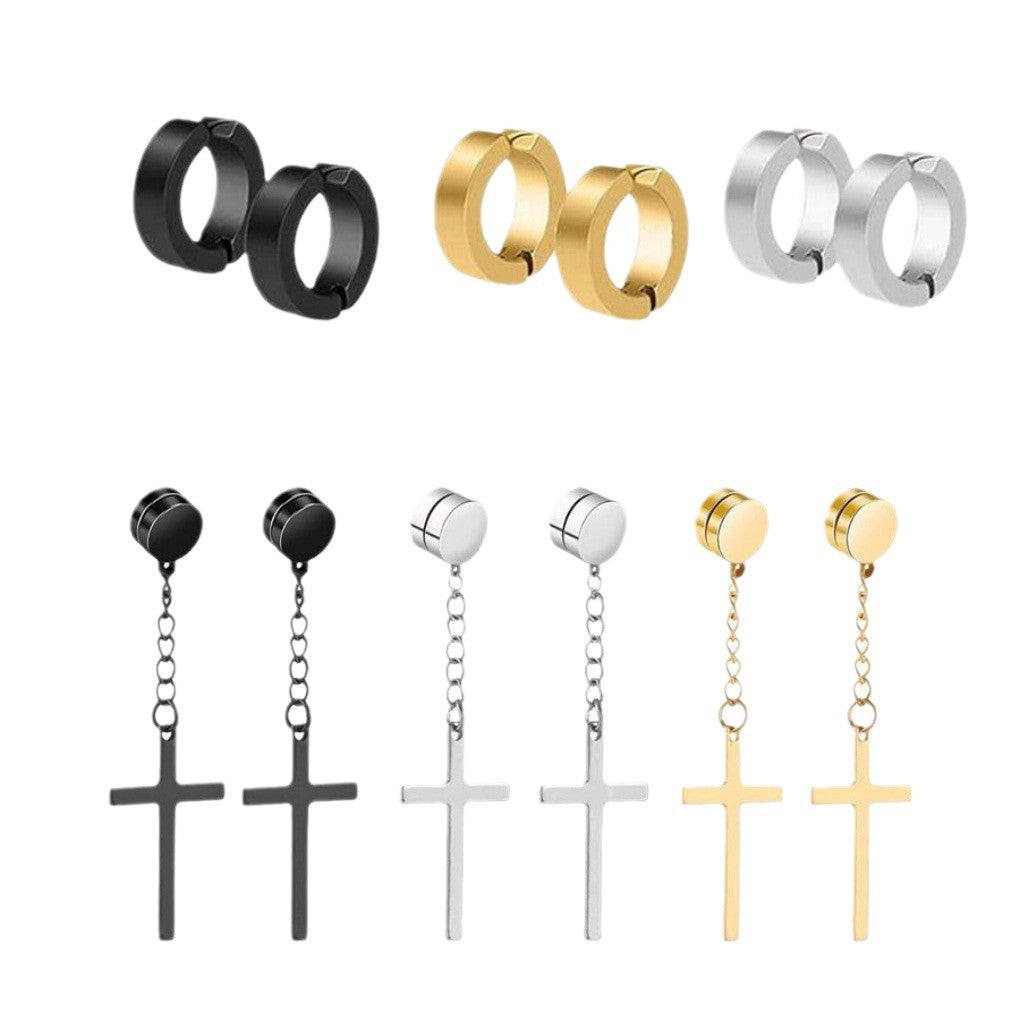 Single Pair of Hoop Earrings