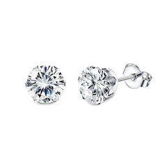 Different sizes of punk earrings showcased together