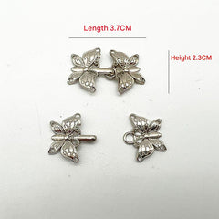 Stylish metal clasps for Hanfu