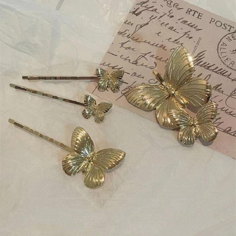 Close-up view of Butterfly Hair Clip Design