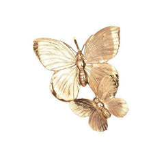 Butterfly Hair Clip on a Model