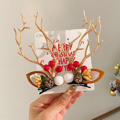 Light-Up Reindeer Antler Headband image 2