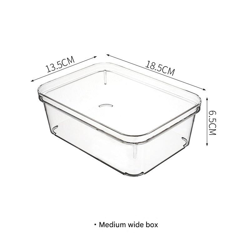 Portable clear jewellery case for travel accessories