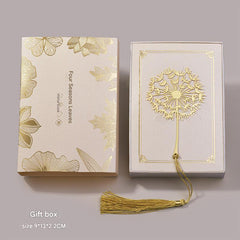 Lightweight metal bookmark showcasing artistic design