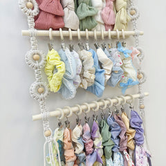 Close-up of the Braided Cotton Rope Headband