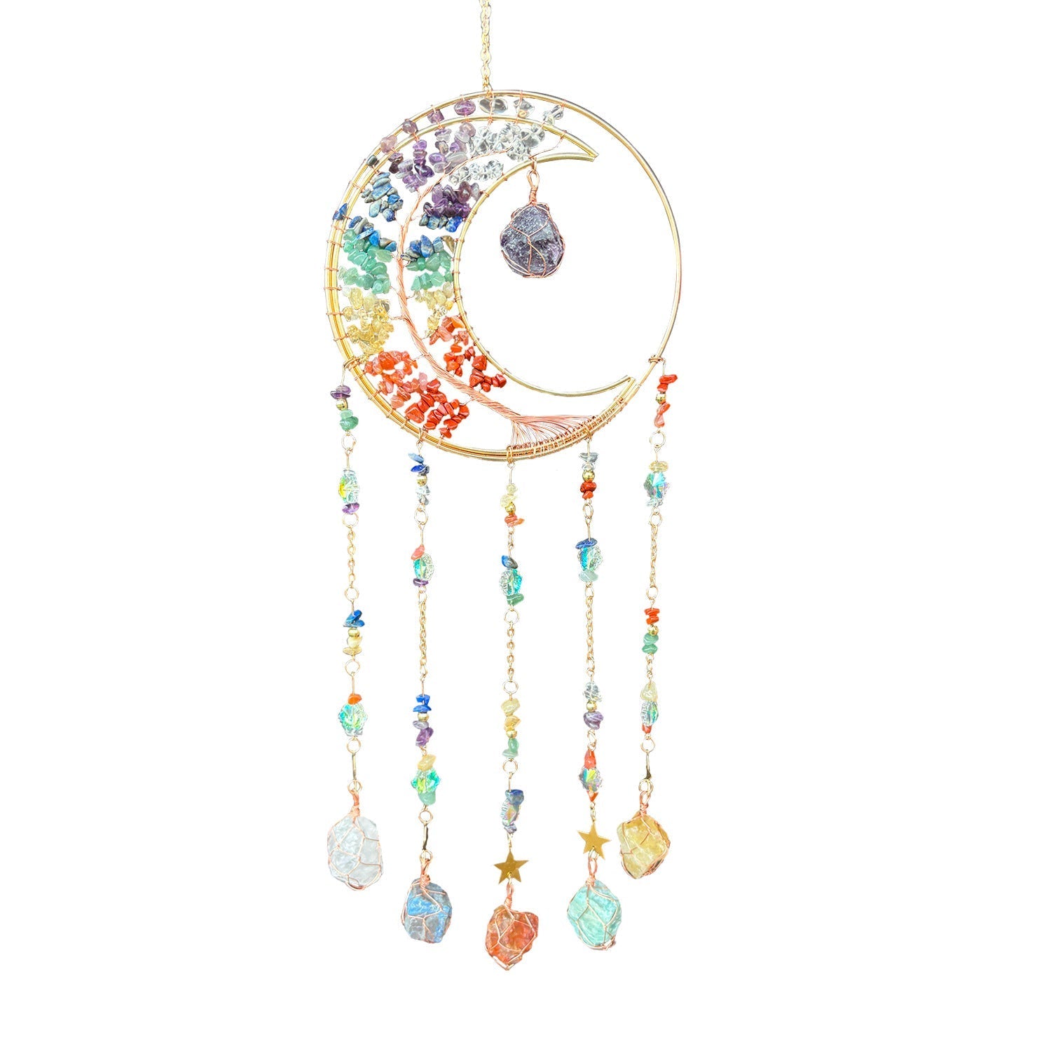 Versatile decorative rose quartz piece in a modern decor scheme